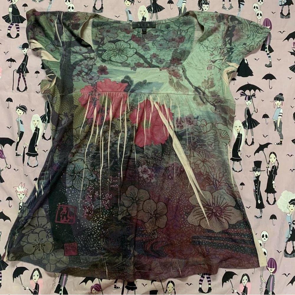 Y2k Fairy Core Blouse